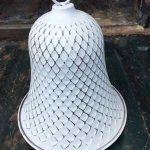 White and Brown Decorative Bell
